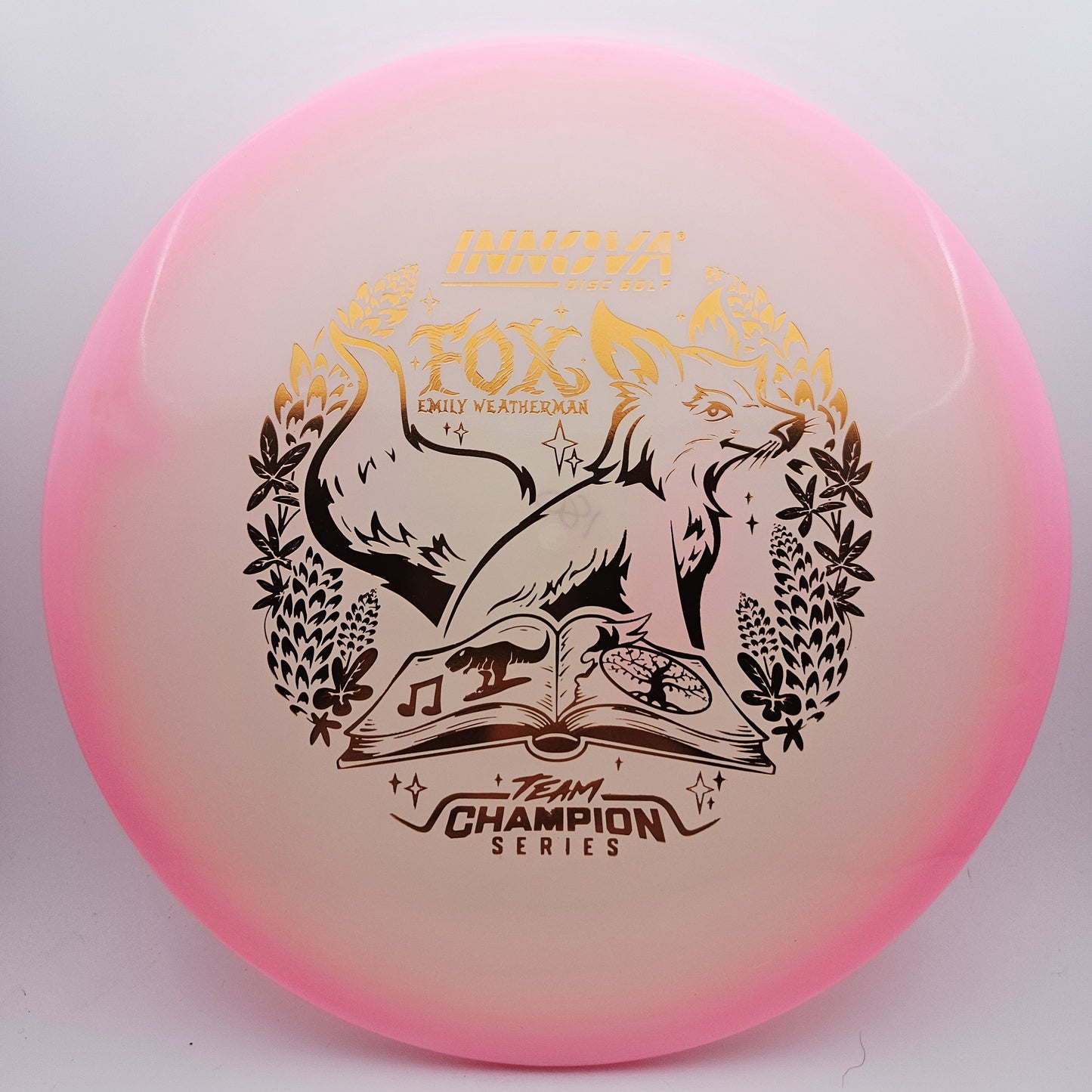 #17608 180g Pink / Glow, Emily Weatherman Tour Series Proto Glow Halo Champion Fox - Emily Weatherman Tour Series
