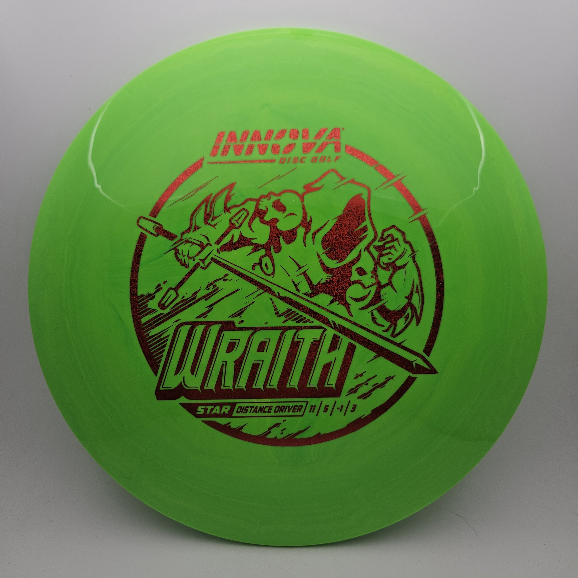#11660 173-175g Green Star Wraith