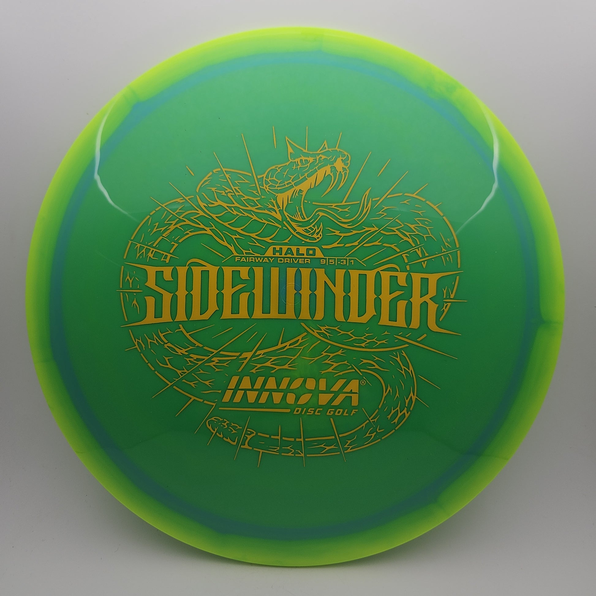 #11468 171g Green / Green Halo Star Sidewinder