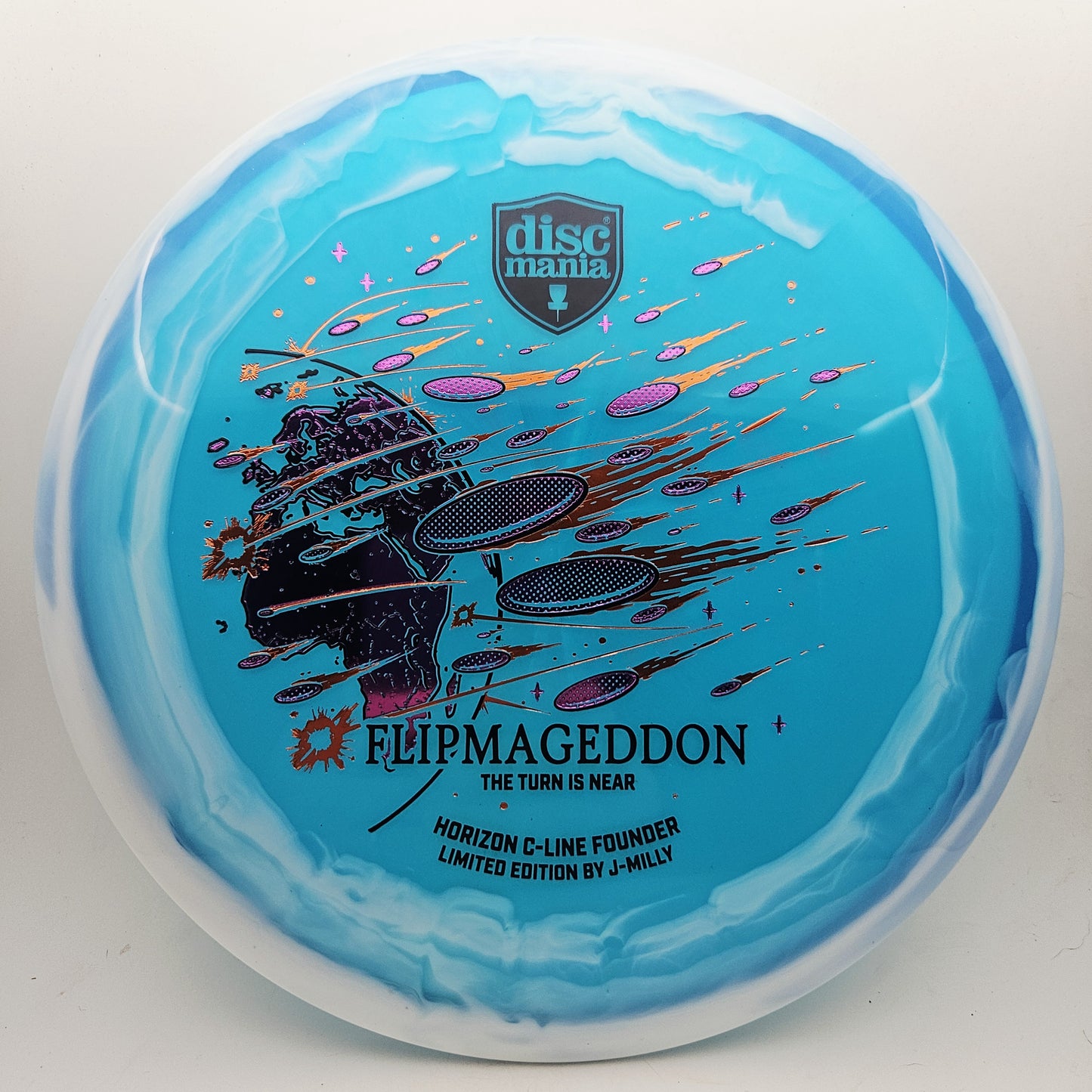 #20355 175g Blue / White, J-Milly Flipmageddon Horizon C-Line Founder - J-Milly Flipmageddon