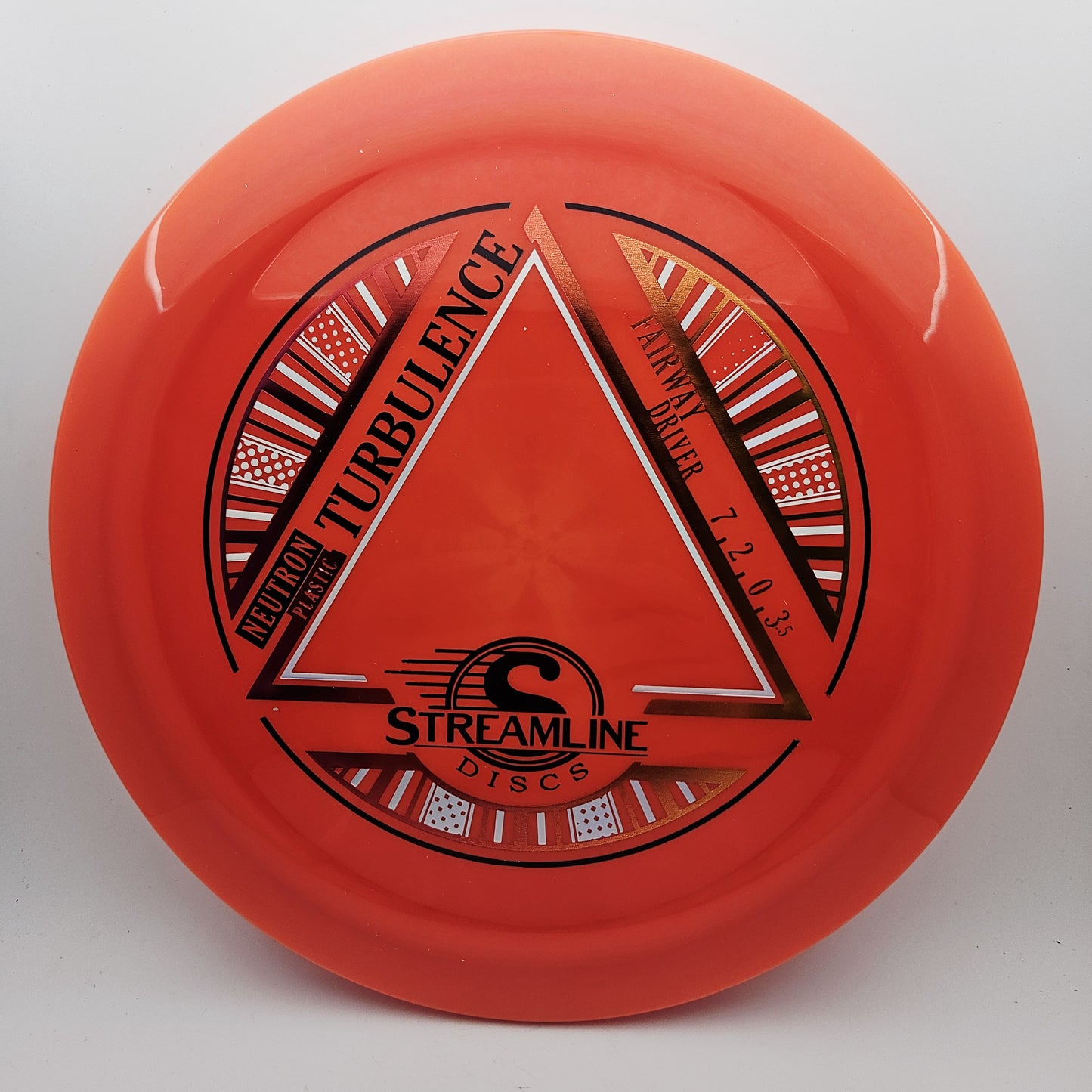 #14364 167g Orange Neutron Turbulence
