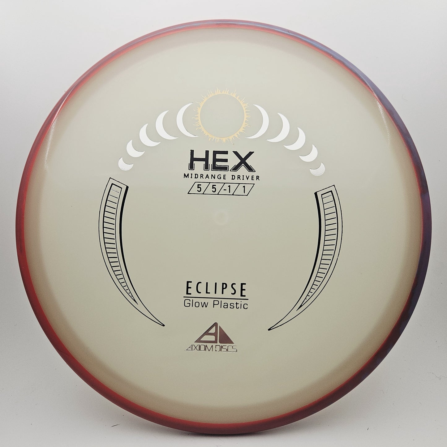 #16926 176g Red/Purple / Glow Eclipse Hex