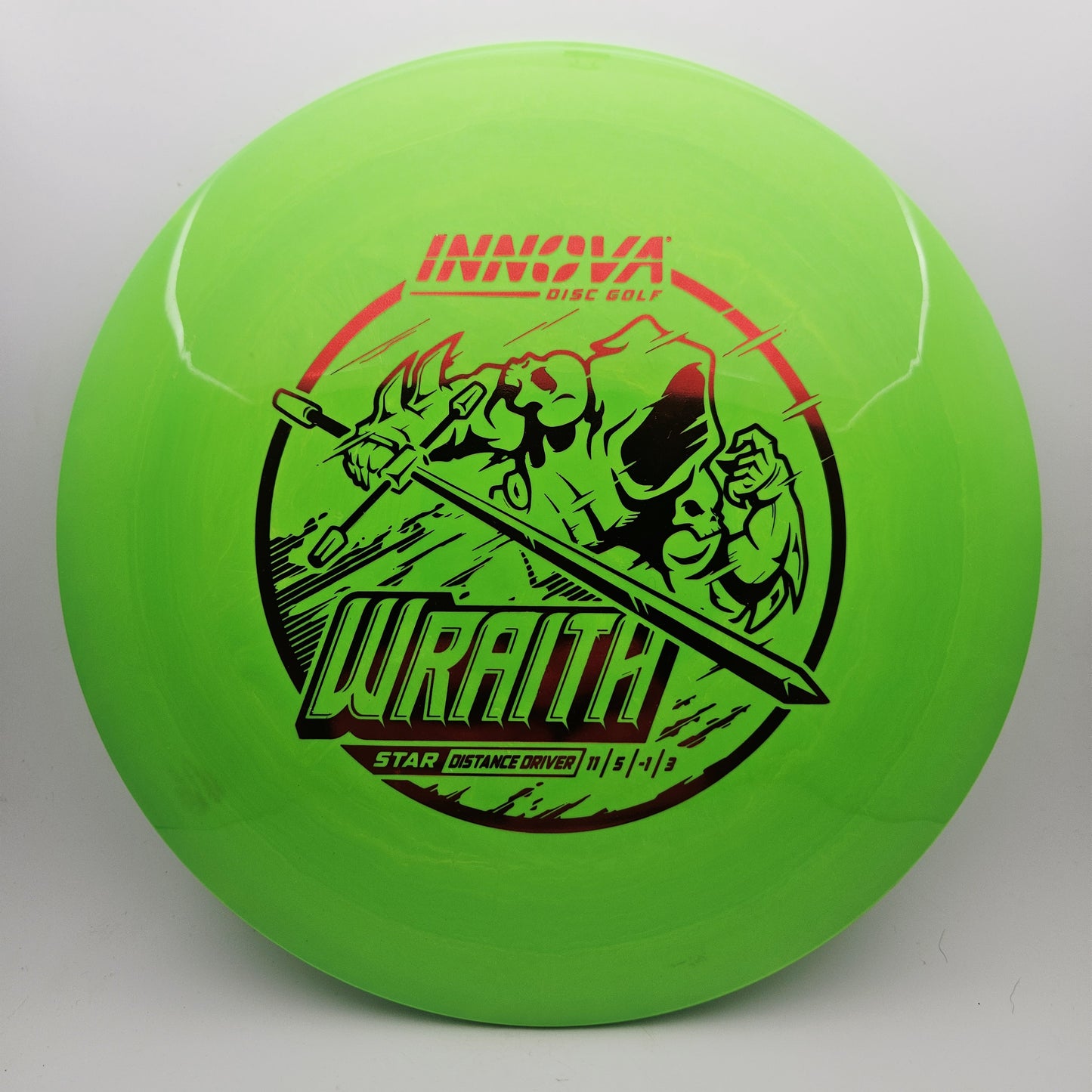 #15238 173-175g Green Star Wraith