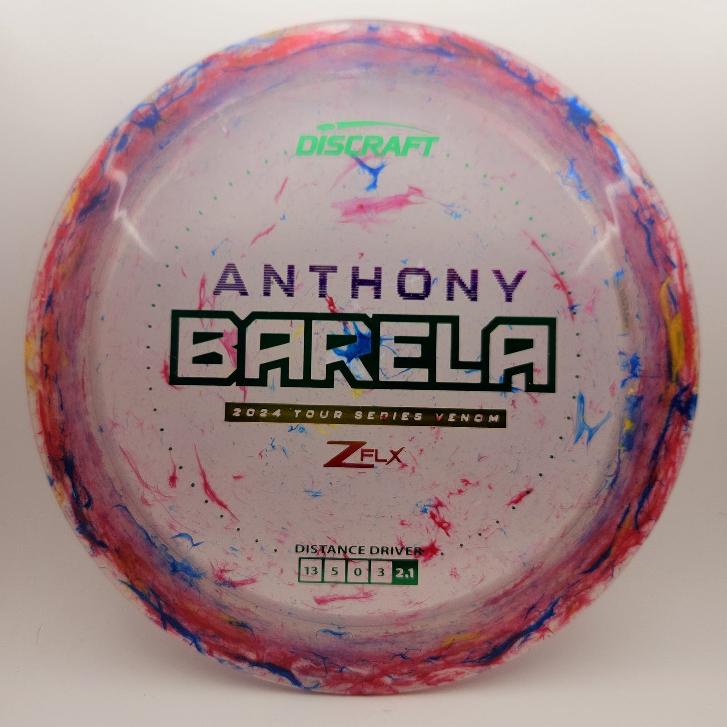 #10611 170-172g Pink, Anthony Barela Tour Series Jawbreaker Z Flx Venom