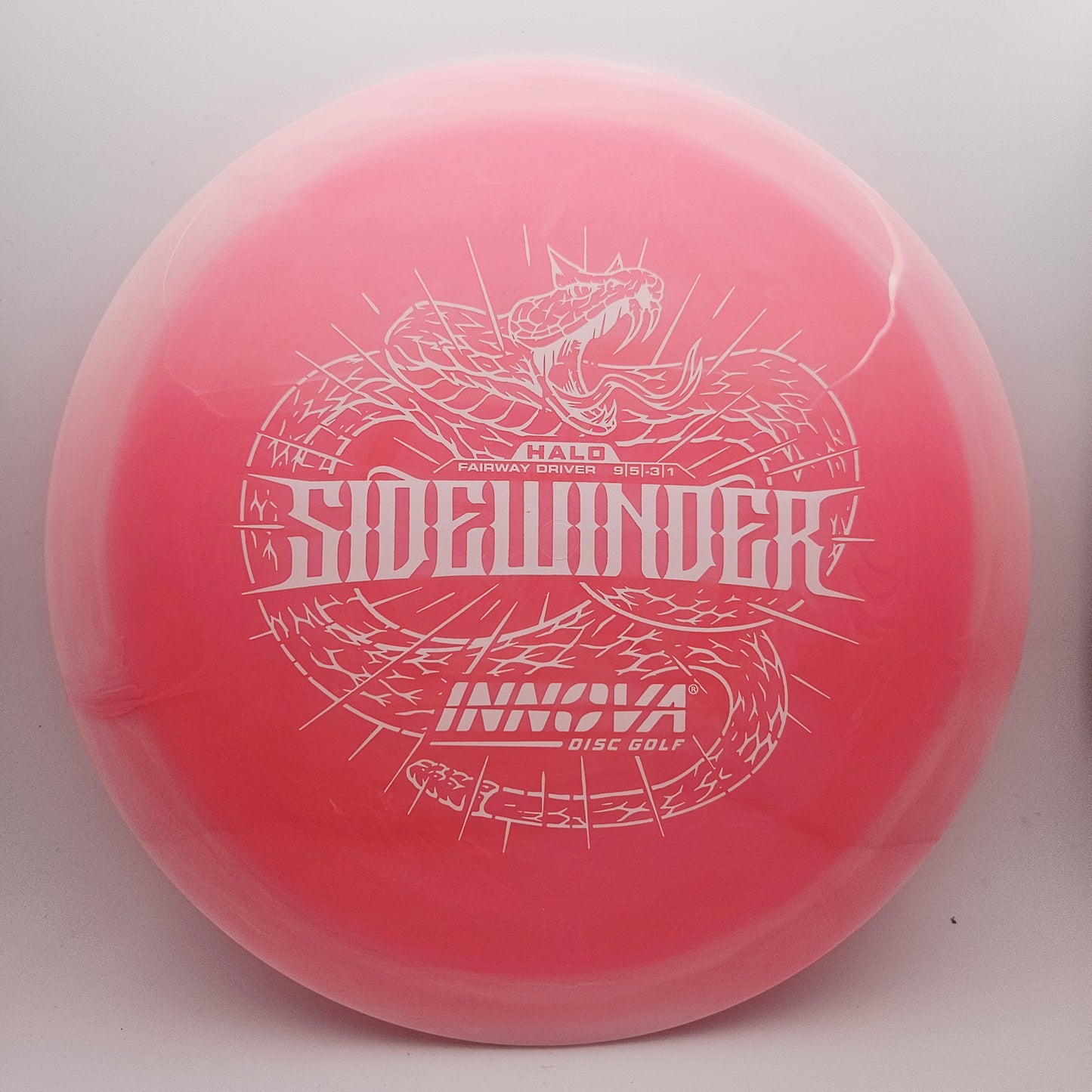 #18065 172g Pink / White Halo Star Sidewinder
