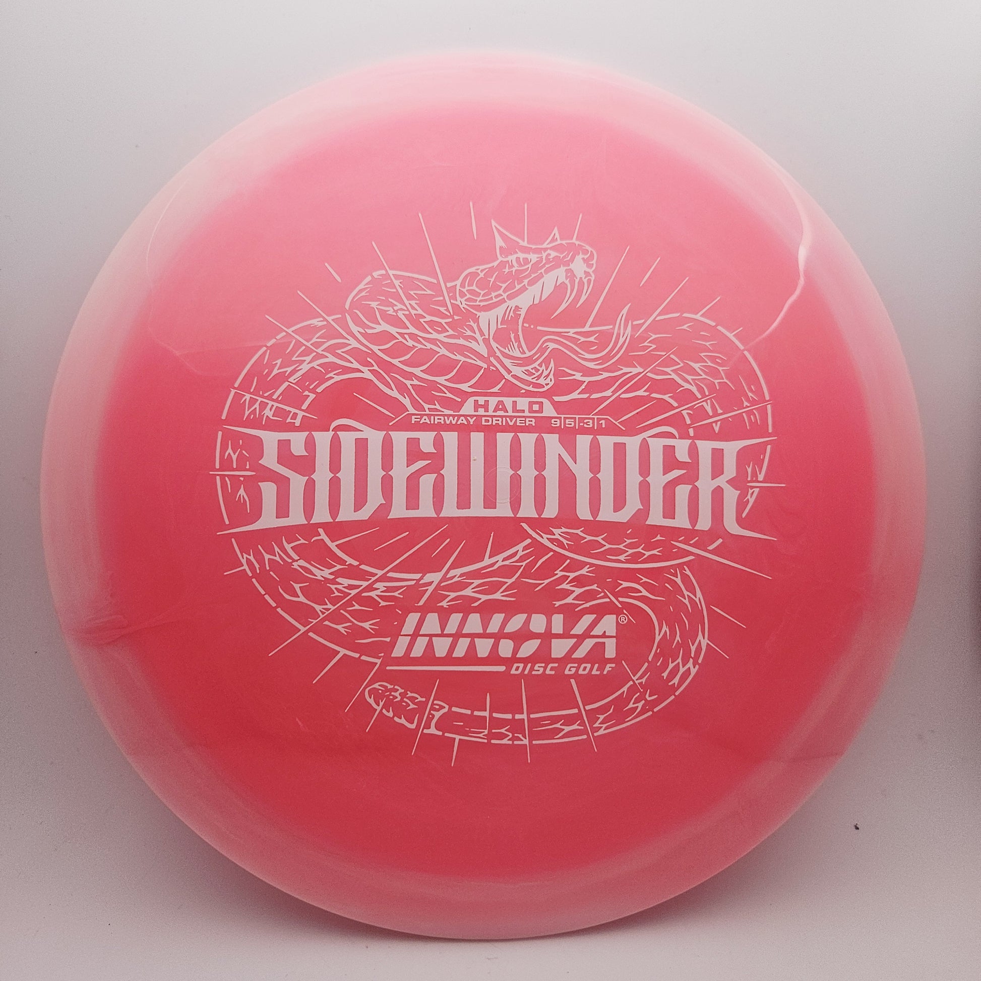 #18065 172g Pink / White Halo Star Sidewinder