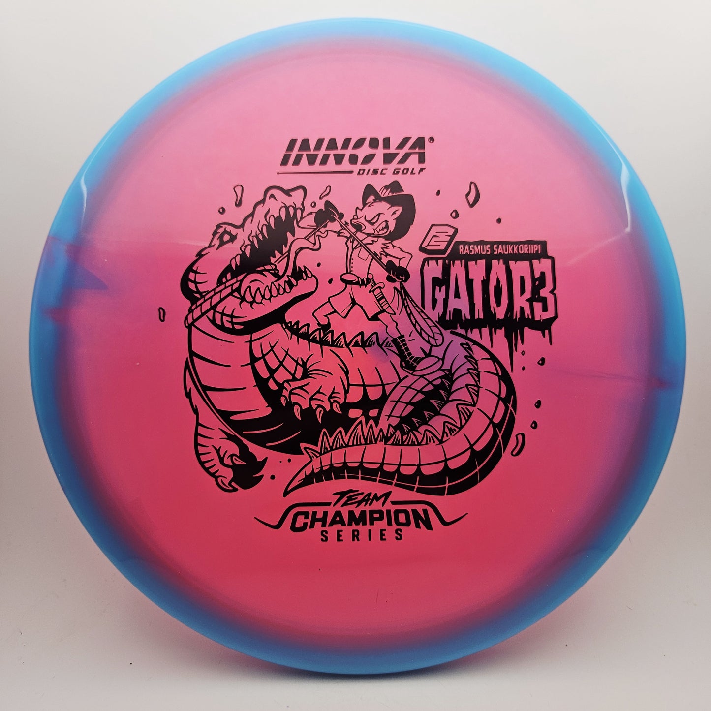 #17614 173-175g Pink / Blue, Rasmus Saukkoriipi Tour Series Halo Champion Gator3 - Rasmus Saukkoriipi Tour Series