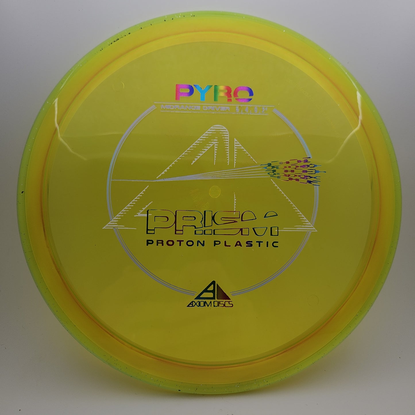 #7077 177g Yellow / Yellow Prism Proton Pyro