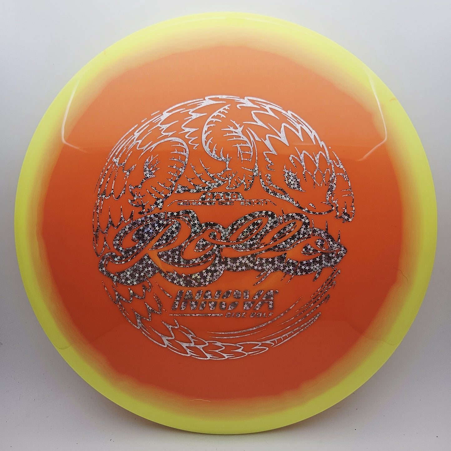 #13773 174g Orange / Yellow Halo Star Rollo