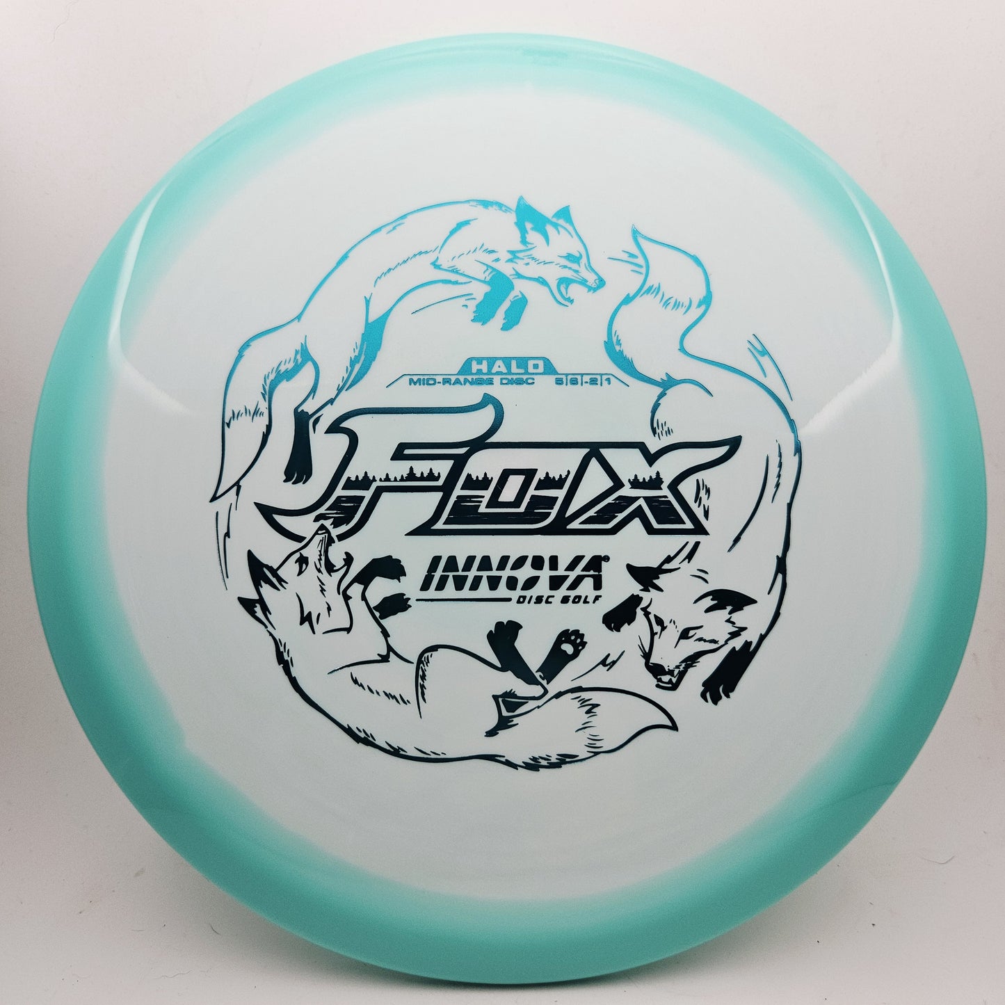 #19646 177g White / Teal Halo Star Fox