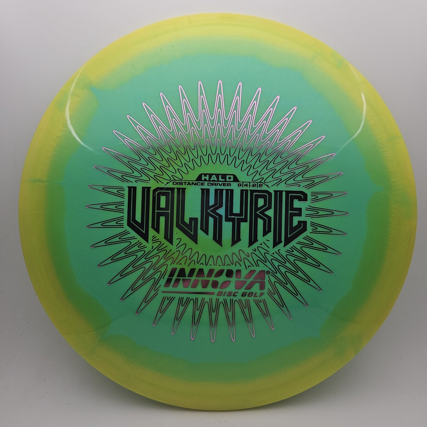 #9427 164g Teal / Green Halo Star Valkyrie