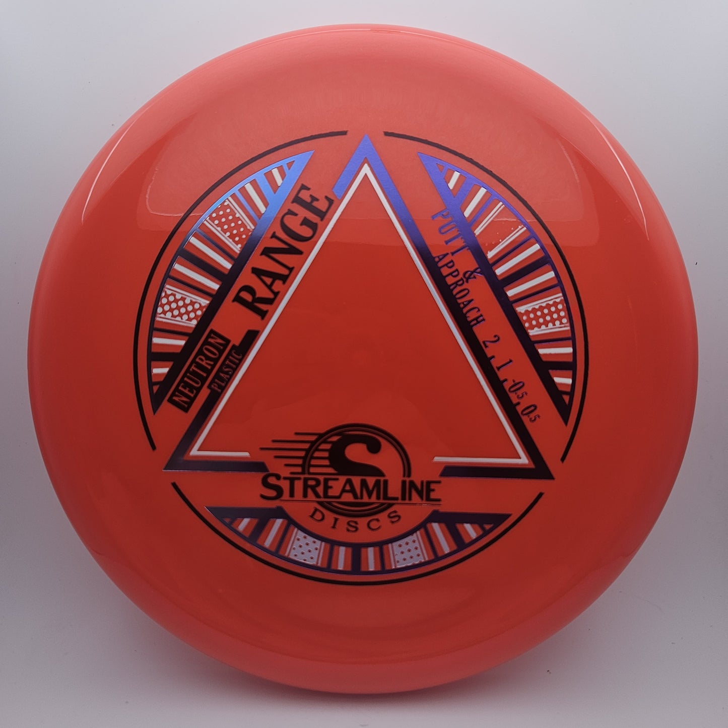#12626 175g Red, Blue Foil Neutron Range