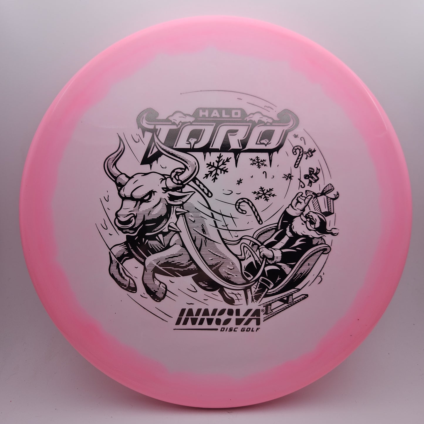 #9557 171g Pink / White Halo Star Toro