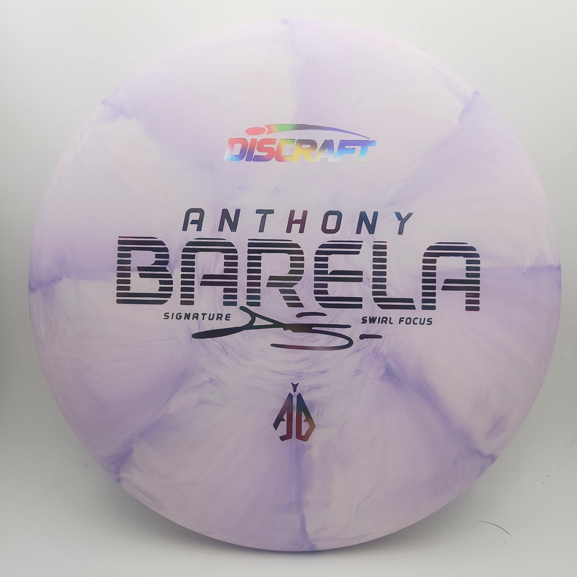 #19484 170-172g Purple, Anthony Barela CT Swirl Focus - Anthony Barela