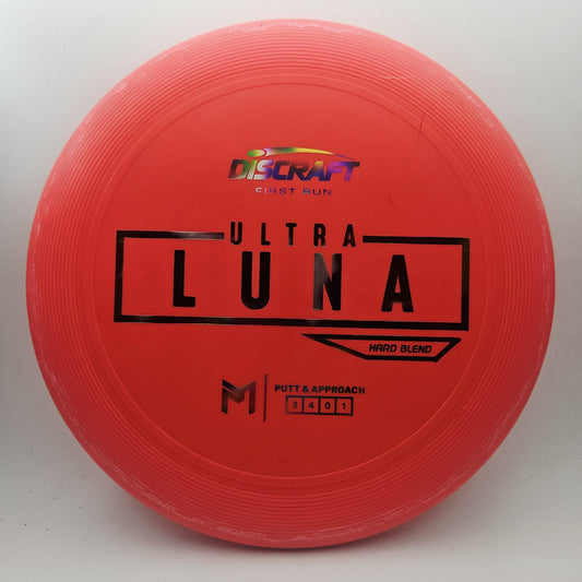 #20048 173g Red, First Run Putter Hard Ultra Luna - First Run
