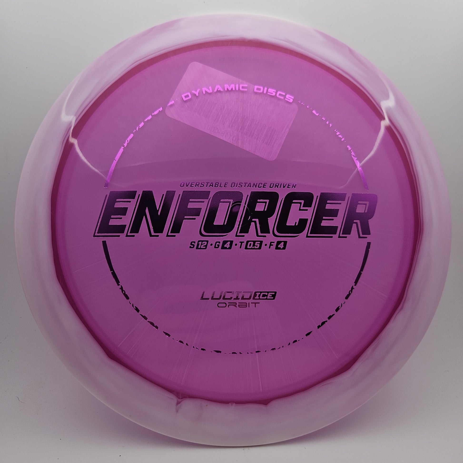 #8045 174g Purple / White Lucid-Ice Orbit Enforcer