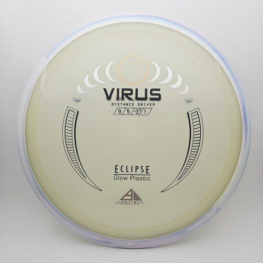 #17474 171g White / Glow Eclipse Virus