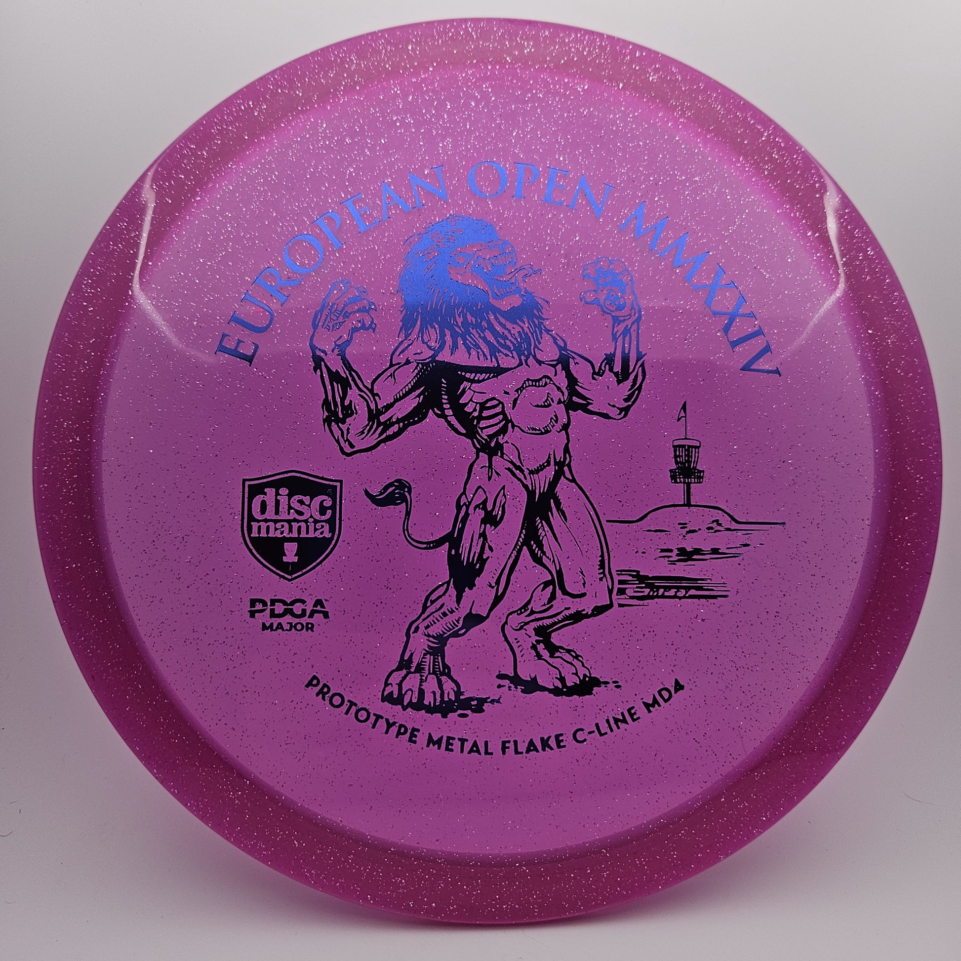 #7142 177g Purple, European Open 2024 Metal Flake C-Line MD4