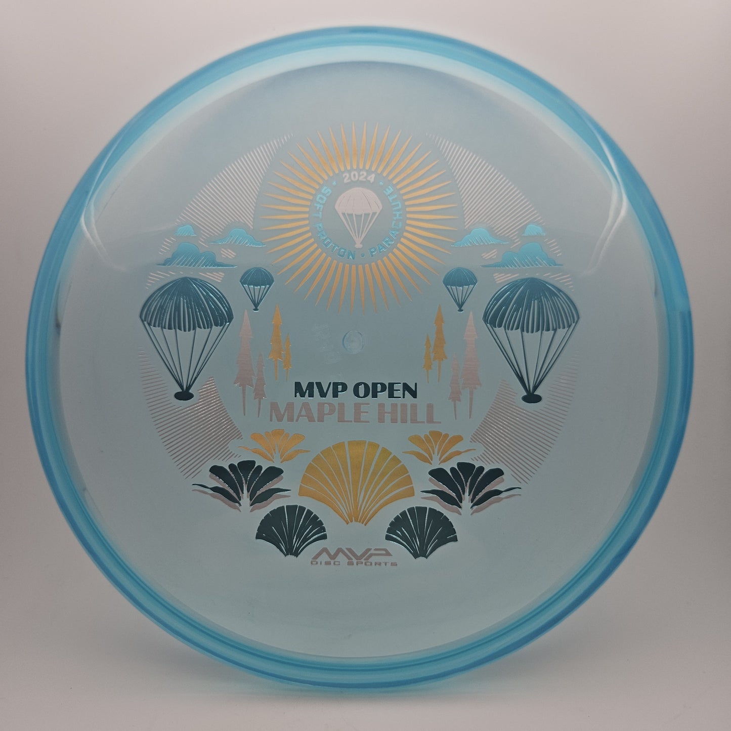 #8322 154g Blue, MVP Open 2024 Proton Soft Parachute - MVP Open 2024