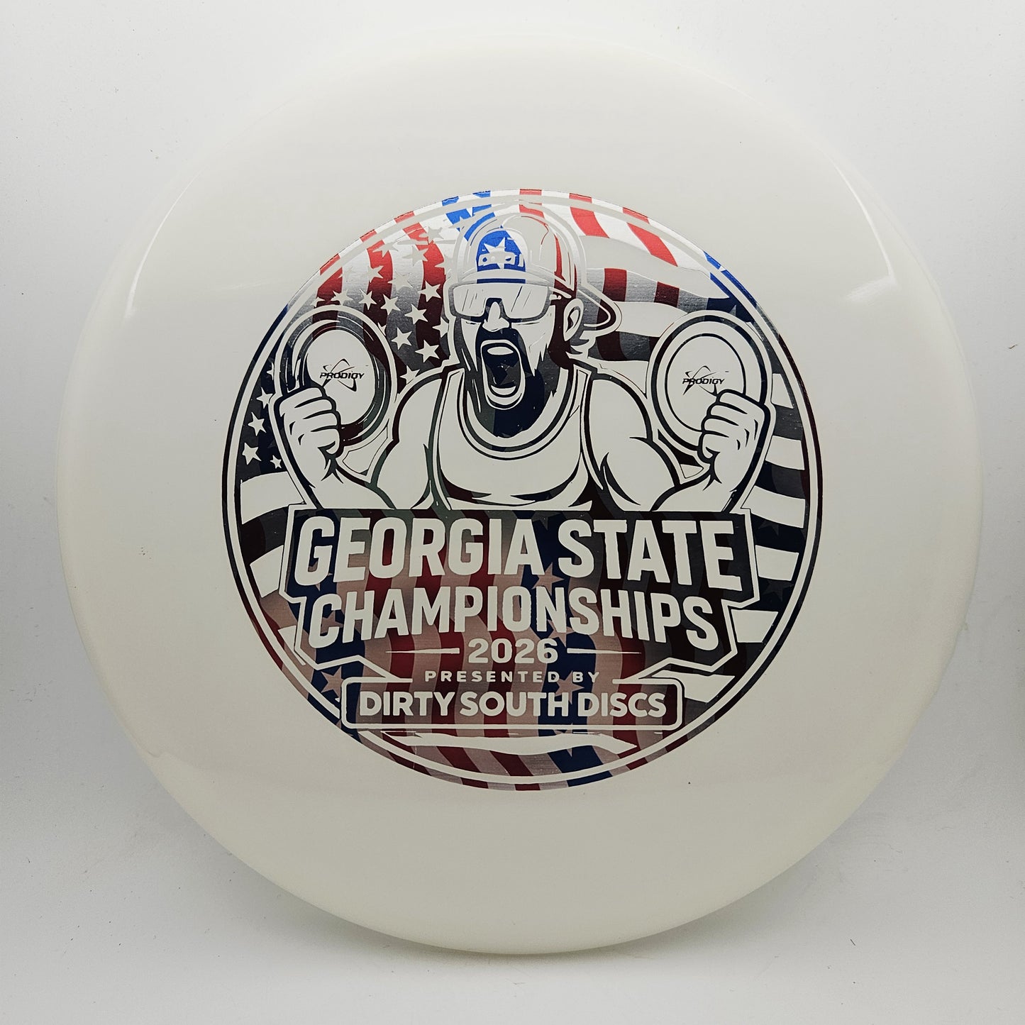 #19020 173g White, Georgia States 400 Rook - Georgia States