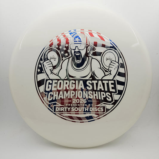 #19020 173g White, Georgia States 400 Rook - Georgia States