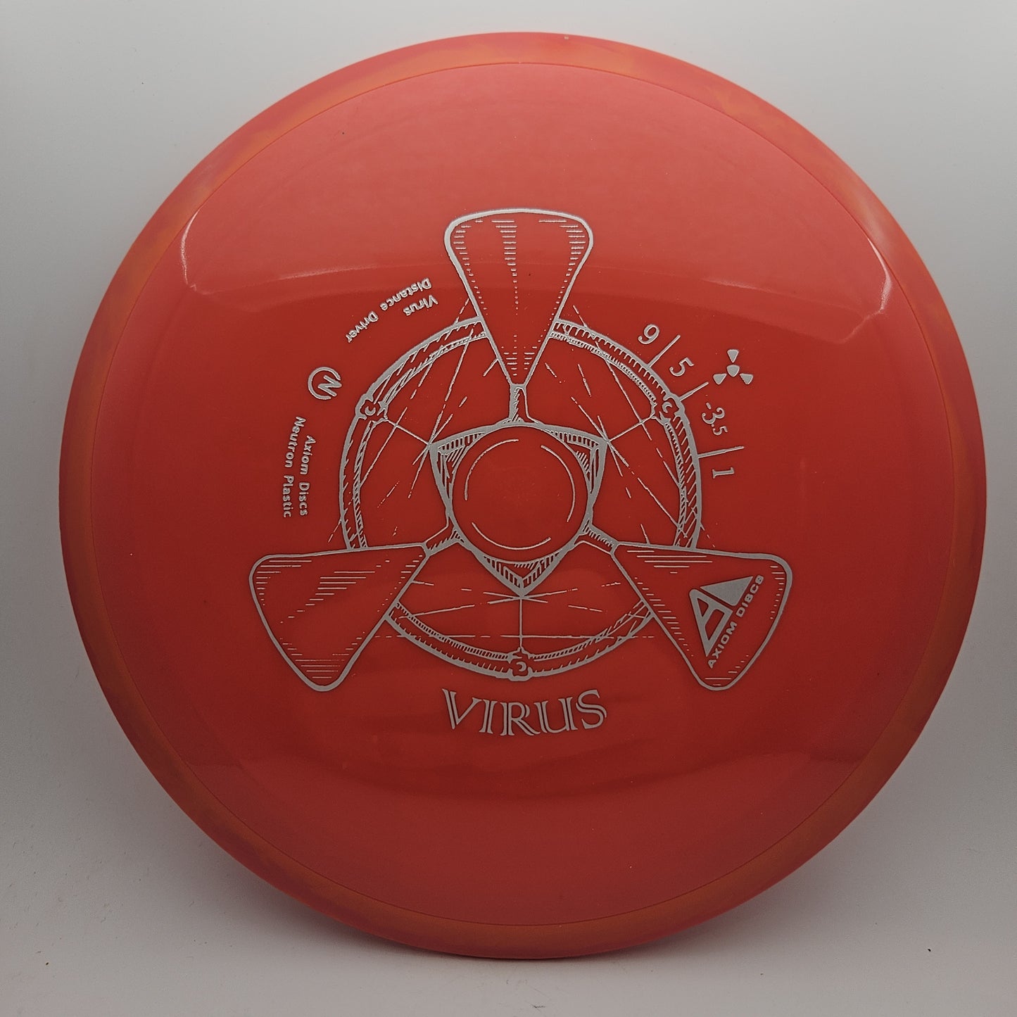 #9916 161g Red / Orange Neutron Virus