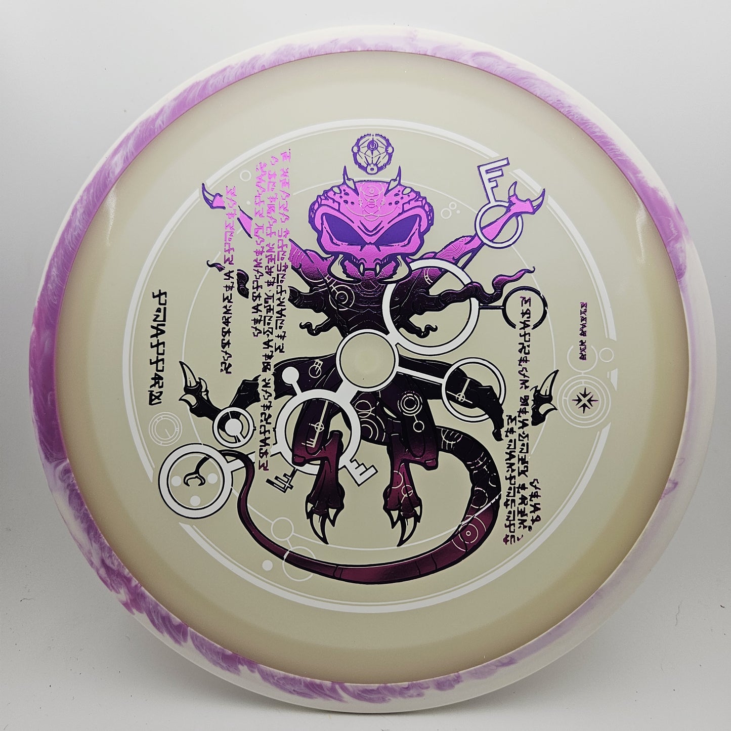 #14434 174g Glow / Purple/White, The Venutian Man DFX Eclipse Insanity
