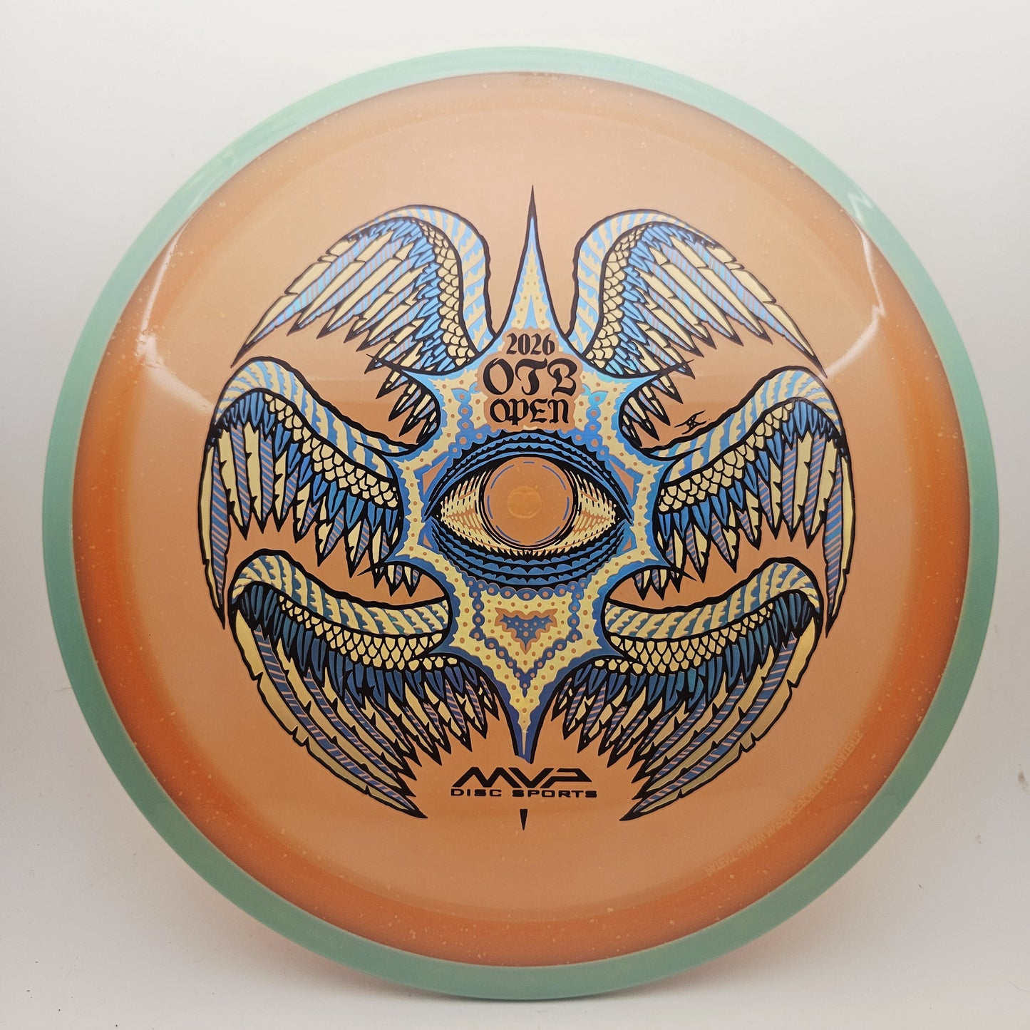 #18974 173g Orange / Teal, OTB Open Particle Proton Soft Rhythm - OTB Open