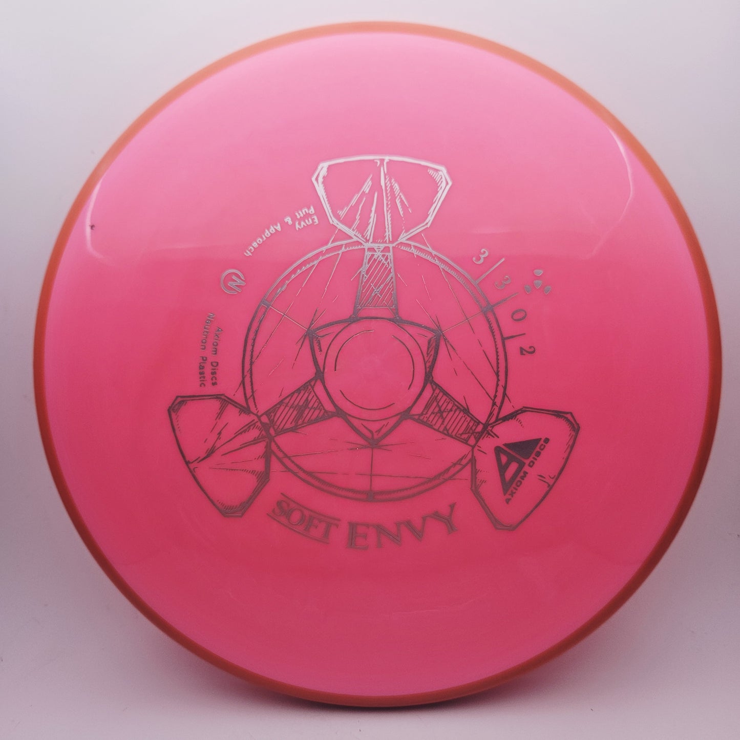 #17461 167g Pink / Orange Neutron Soft Envy