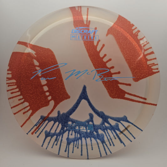 #7650 170-172g Red / Blue Fly Dye Z Athena