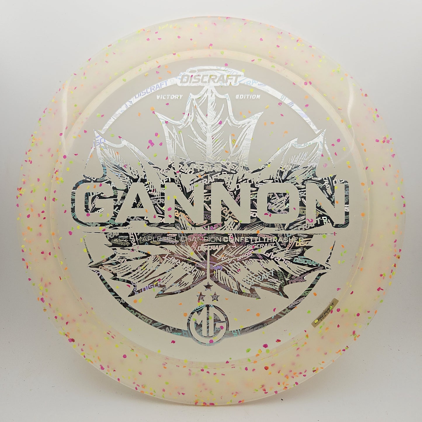 #16529 173-174g Peach, Missy Gannon Maple Hill Z Confetti Thrasher
