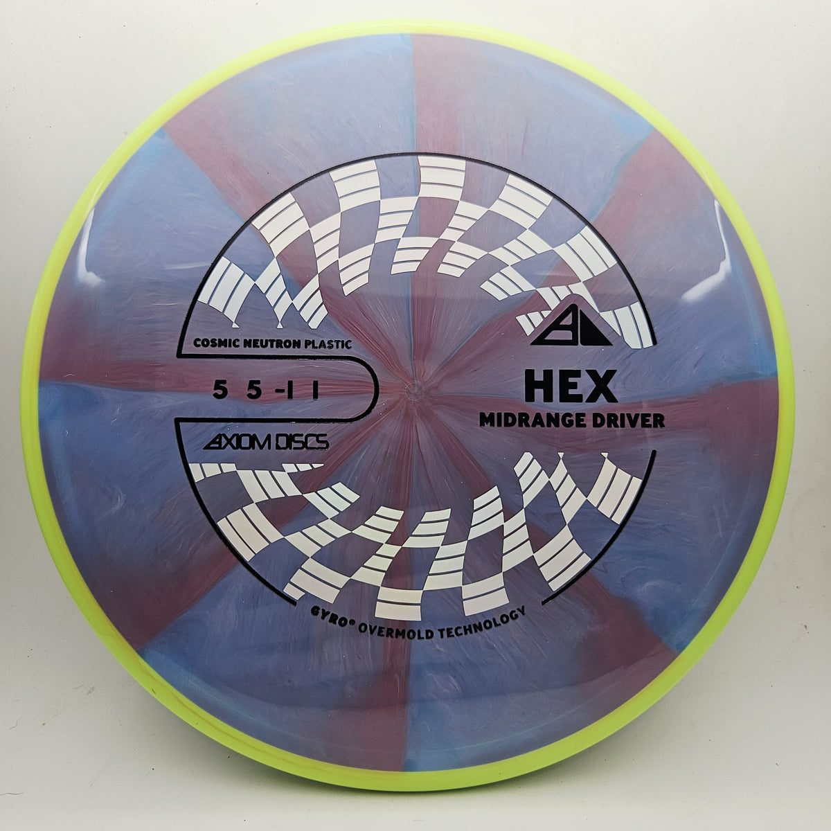 #21096 177g Purple / Green PLC Cosmic Neutron Hex
