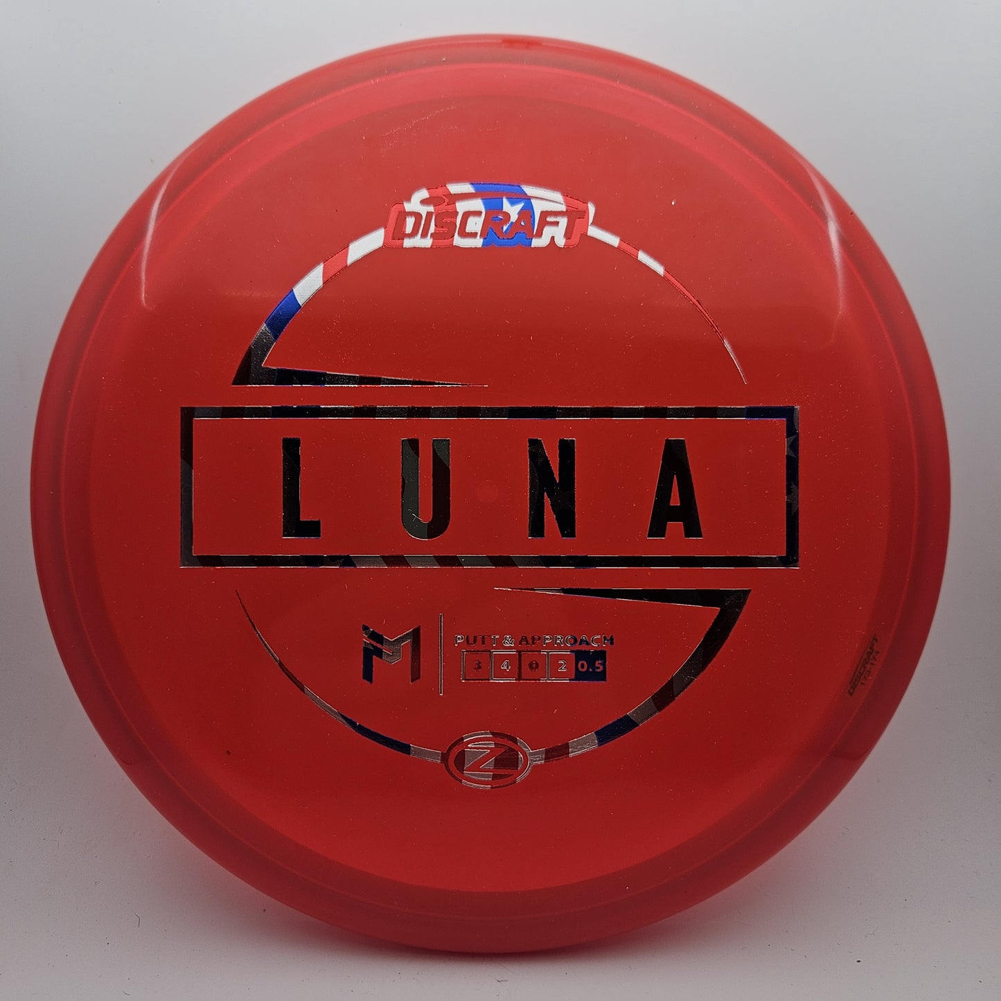 #11249 173-174g Red, Flag Foil Z Luna