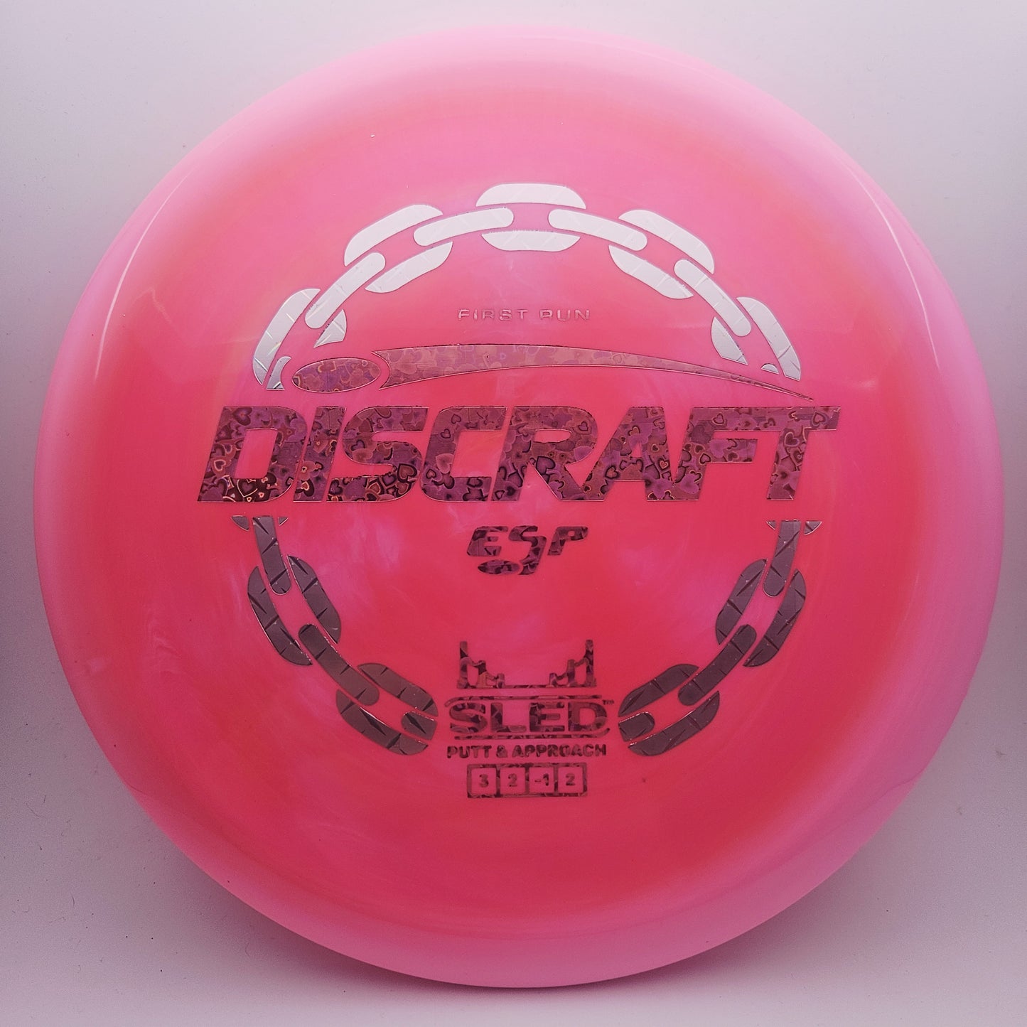 #18242 177g Pink, First Run ESP Sled - First Run