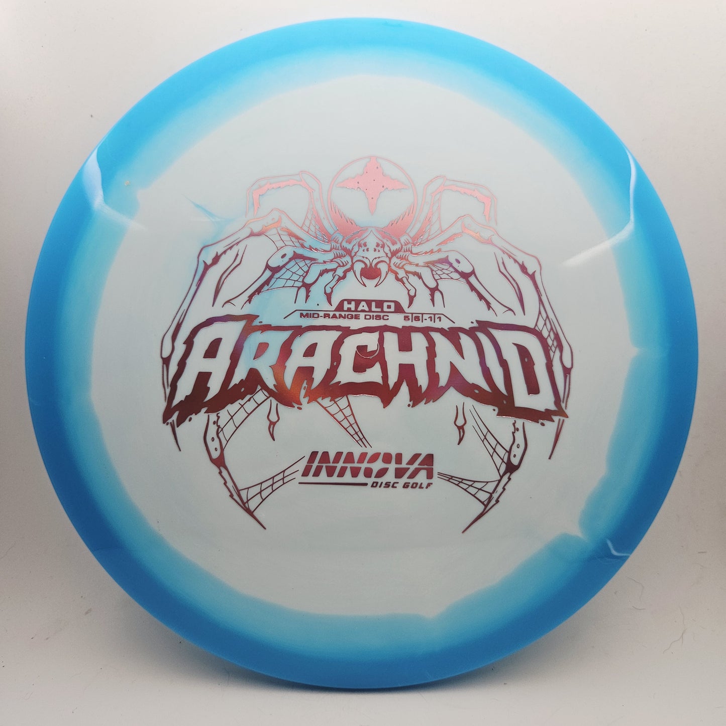 #20174 175g White / Blue Halo Star Arachnid