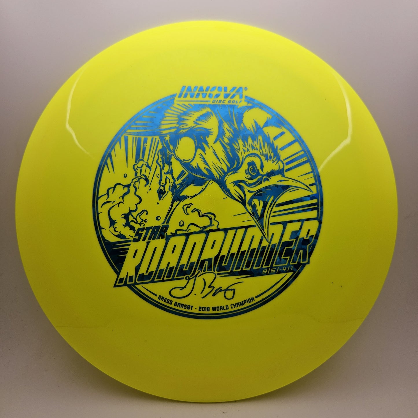 #9258 171g Yellow Star Roadrunner