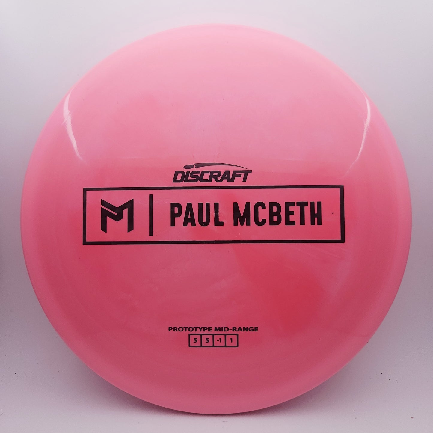 #15468 170-172g Pink, Black Swirl Foil, Prototype ESP Malita