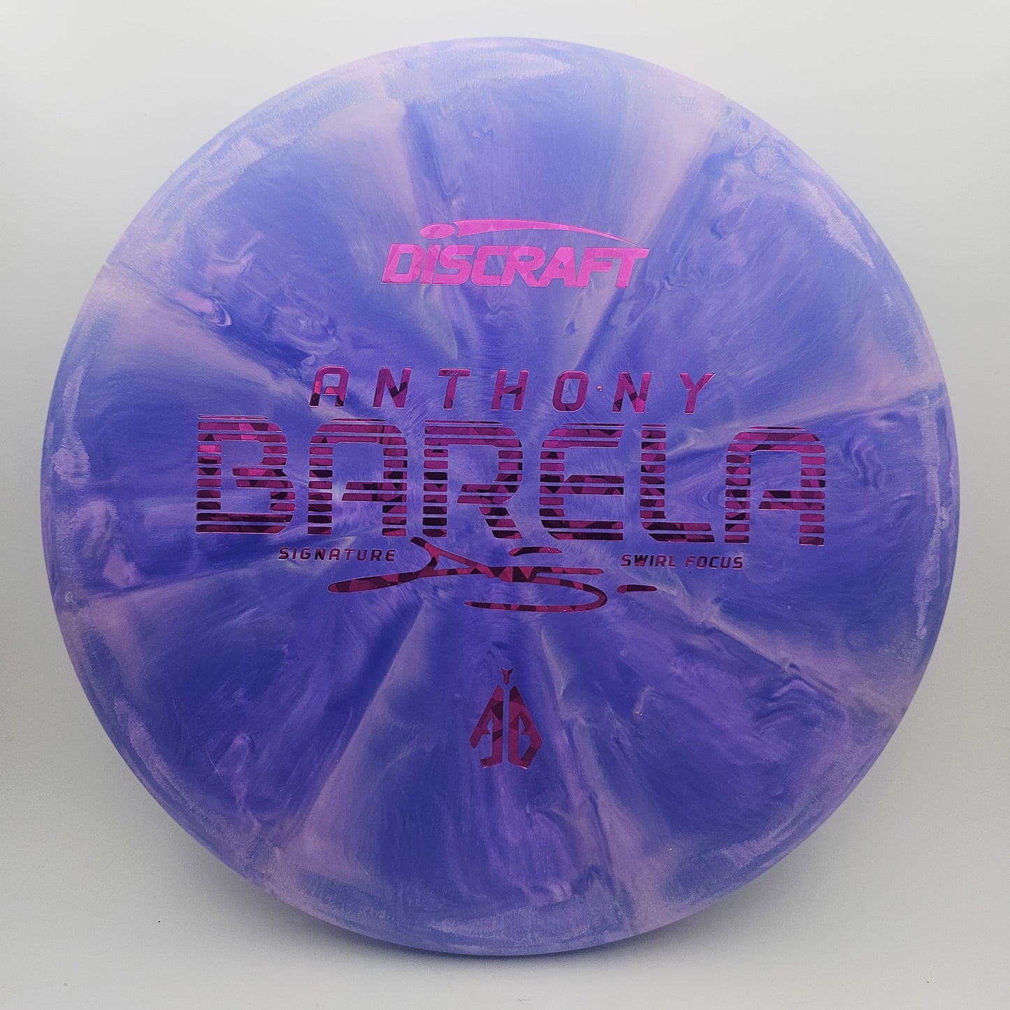 #14509 173-174g Purple, Anthony Barela Swirl CT Focus