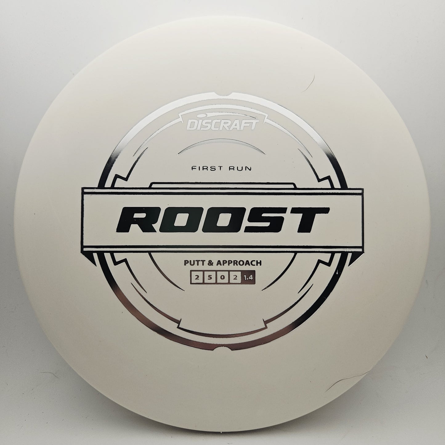 #19035 175g White, First Run Putter Roost - First Run