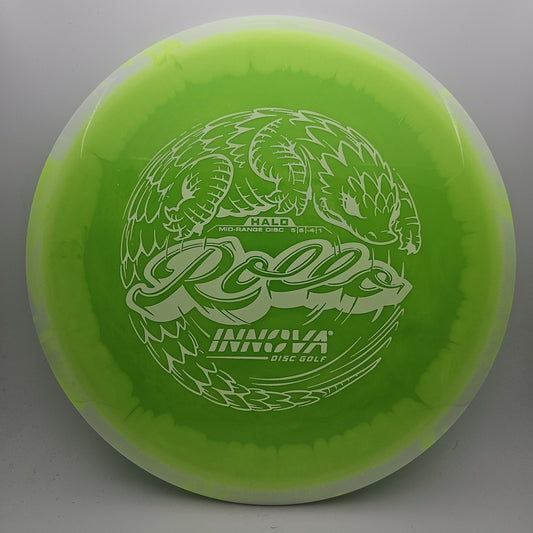 #9985 177g Green / White Halo Star Rollo