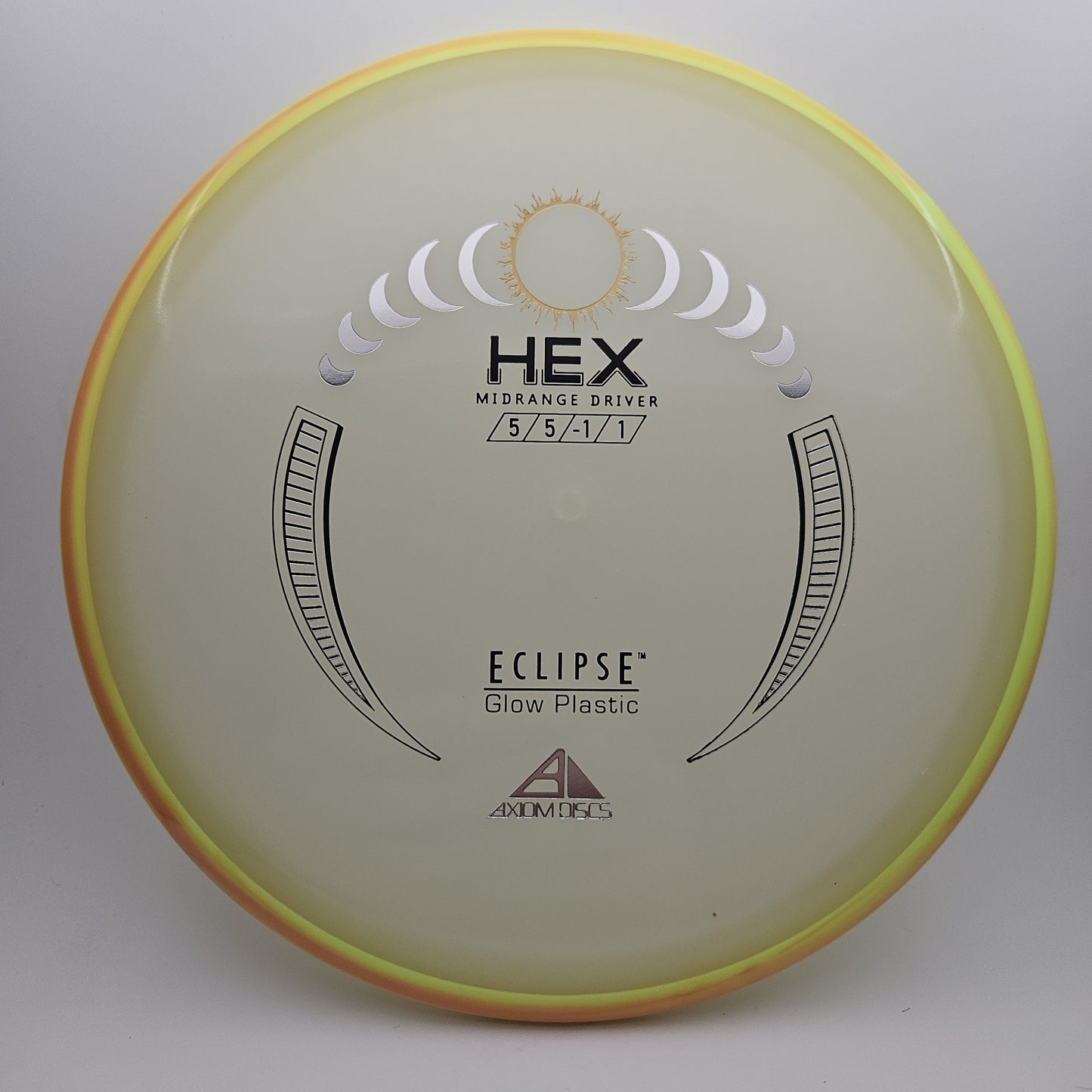 #7018 176g Glow / Orange Eclipse Hex