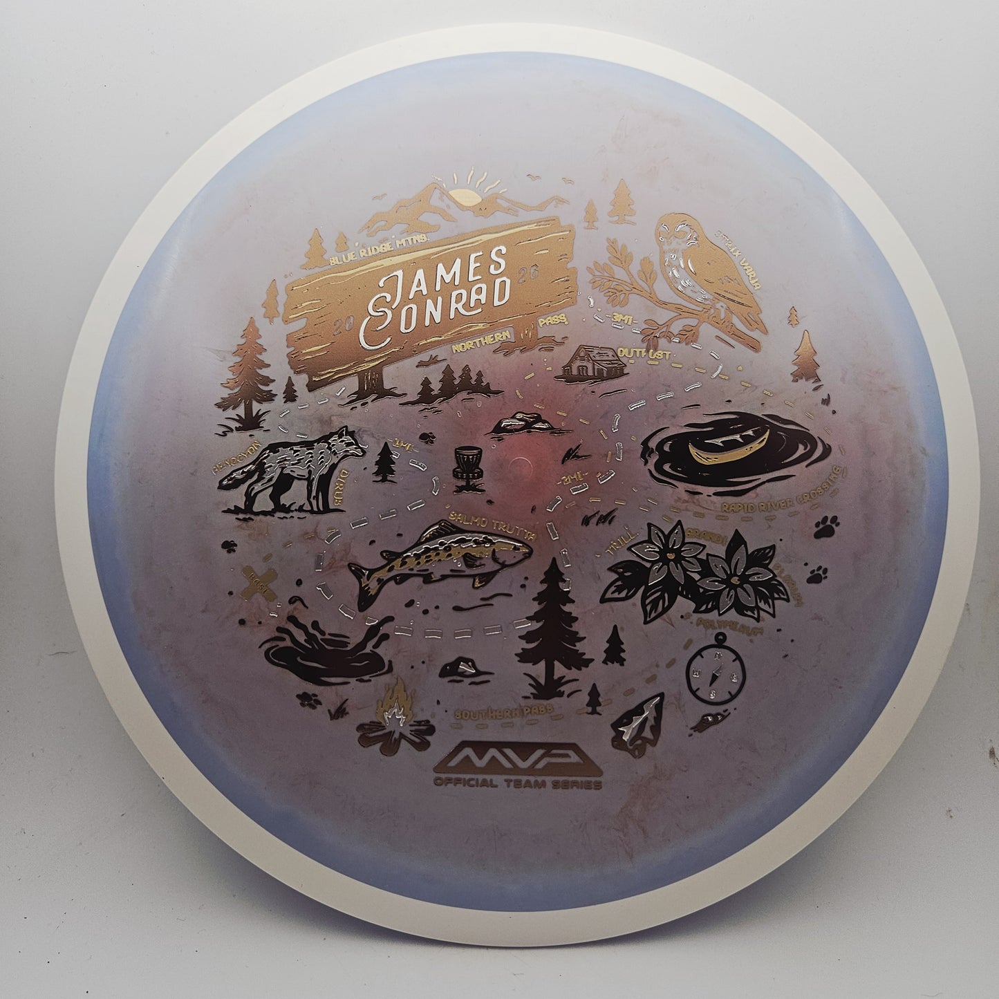 #18836 148g Purple, James Conrad Team Series Fission Trail - James Conrad Team Series