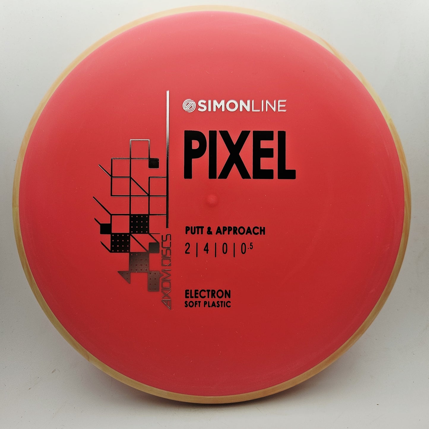 #20542 175g Red / Orange Electron Soft Pixel
