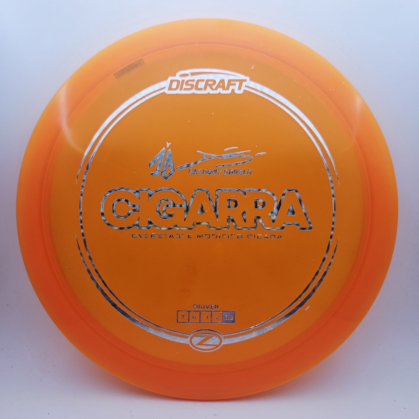 #15606 173-174g Orange Z Cigarra