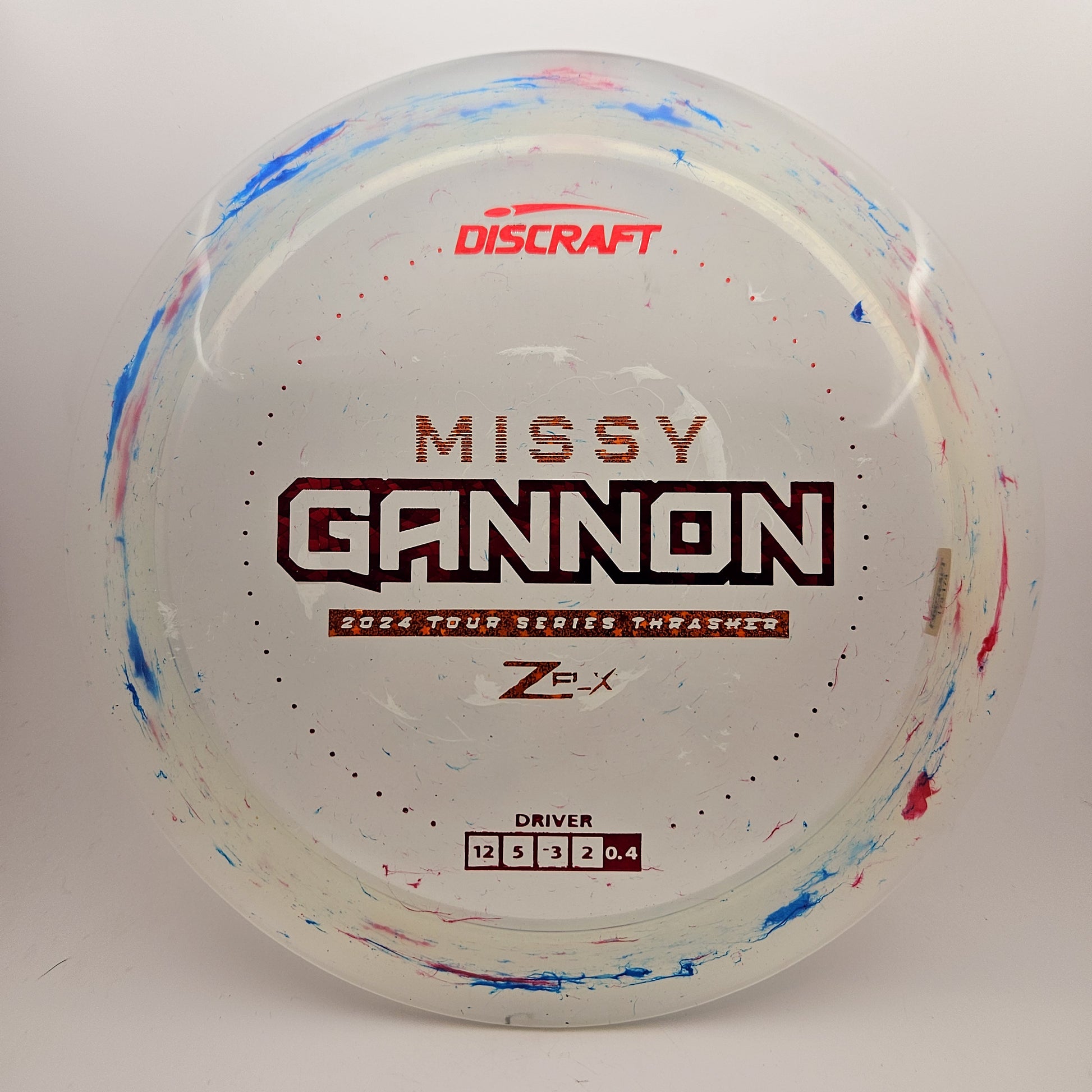 #10603 173-174g White, Missy Gannon Tour Series Jawbreaker Z Flx Thrasher