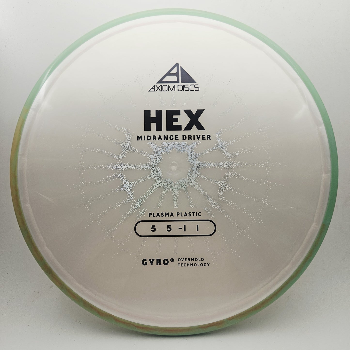 #20289 177g White / Green PLC Plasma Hex