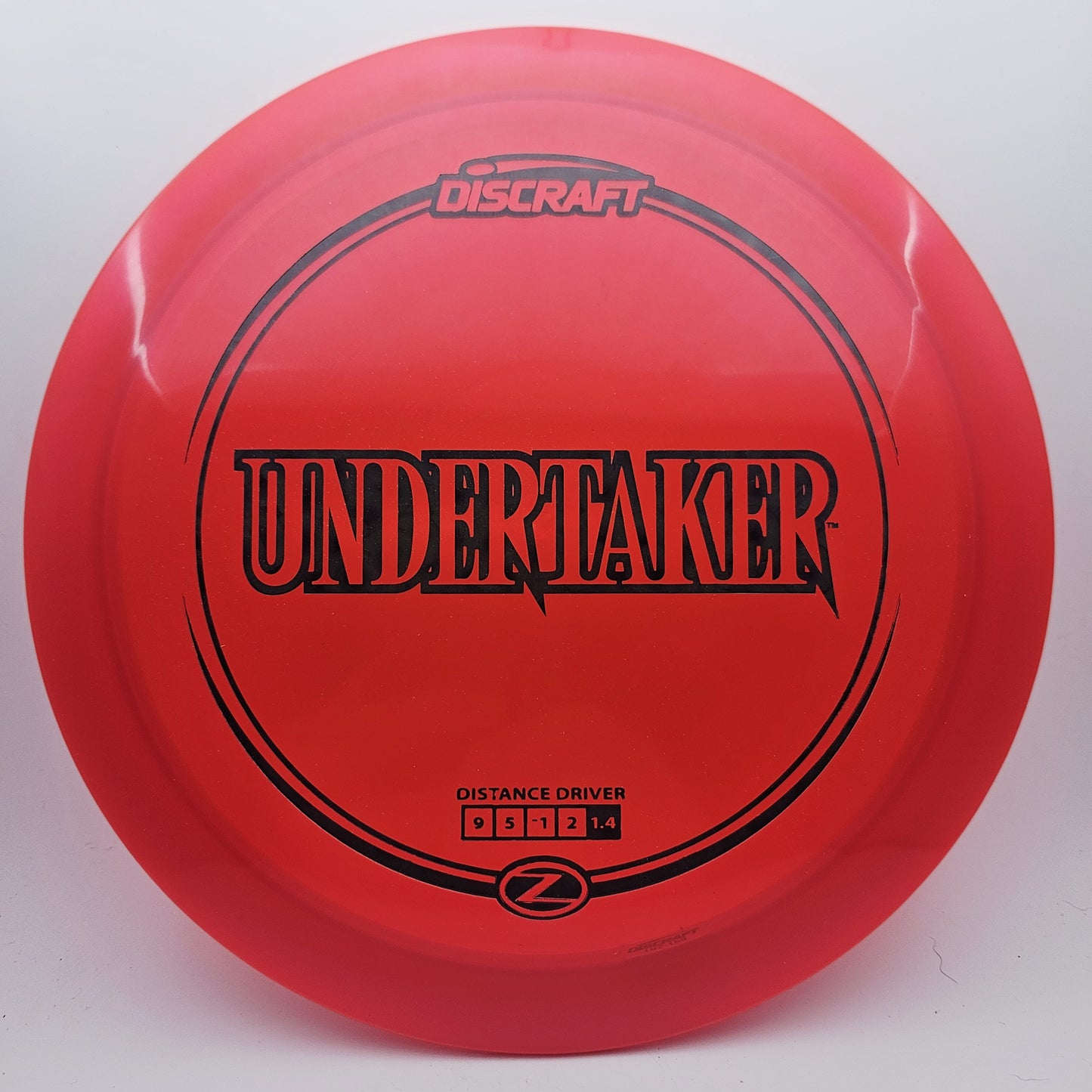 #13144 167-169g Red Z Undertaker