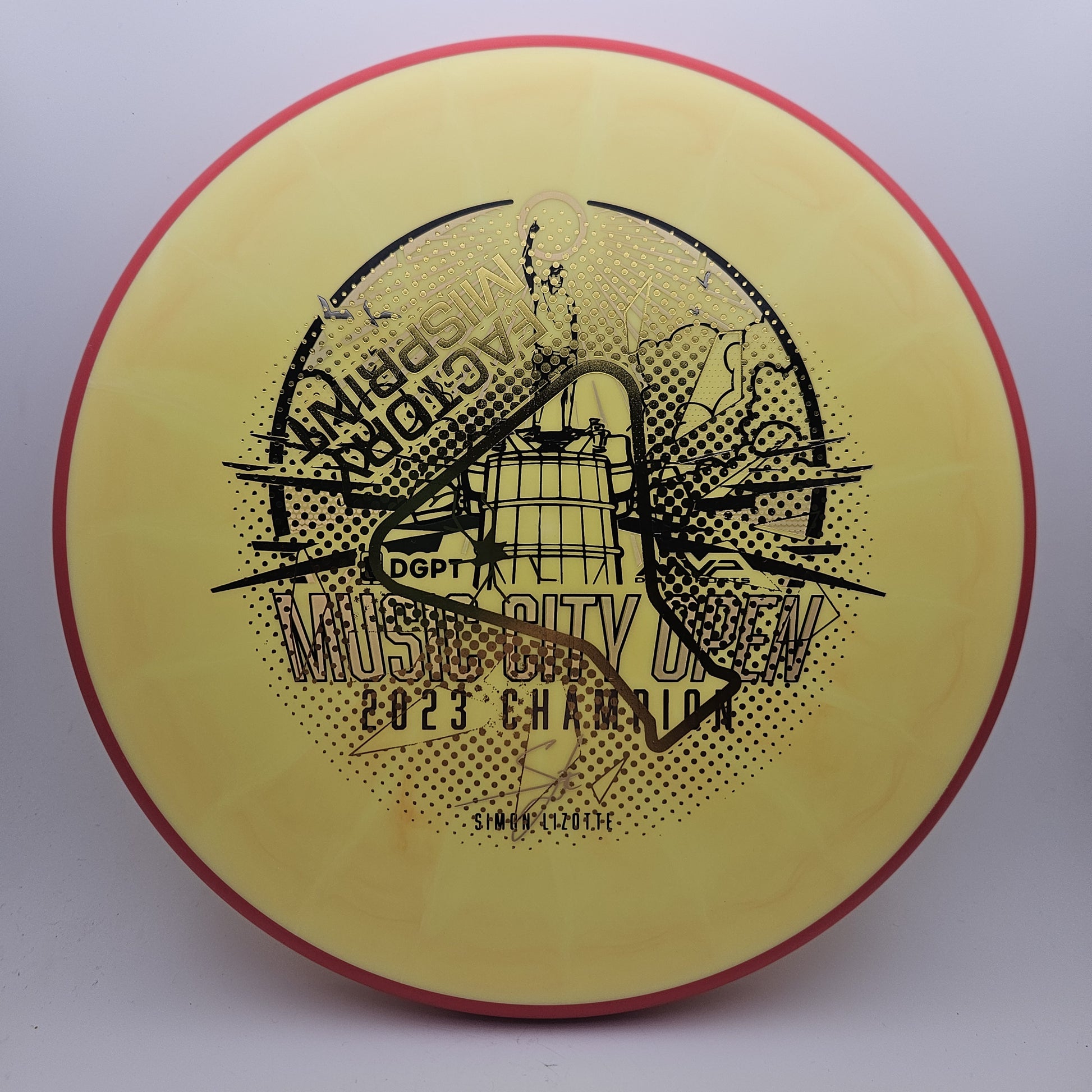 #9868 170g Yellow / Red, Misprint Fission Proxy