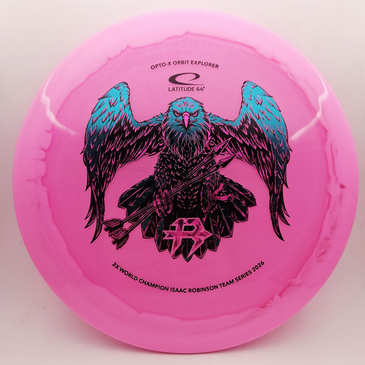 #20834 174g Pink, Isaac Robinson Tour Series Opto-X Orbit Explorer - Isaac Robinson Tour Series