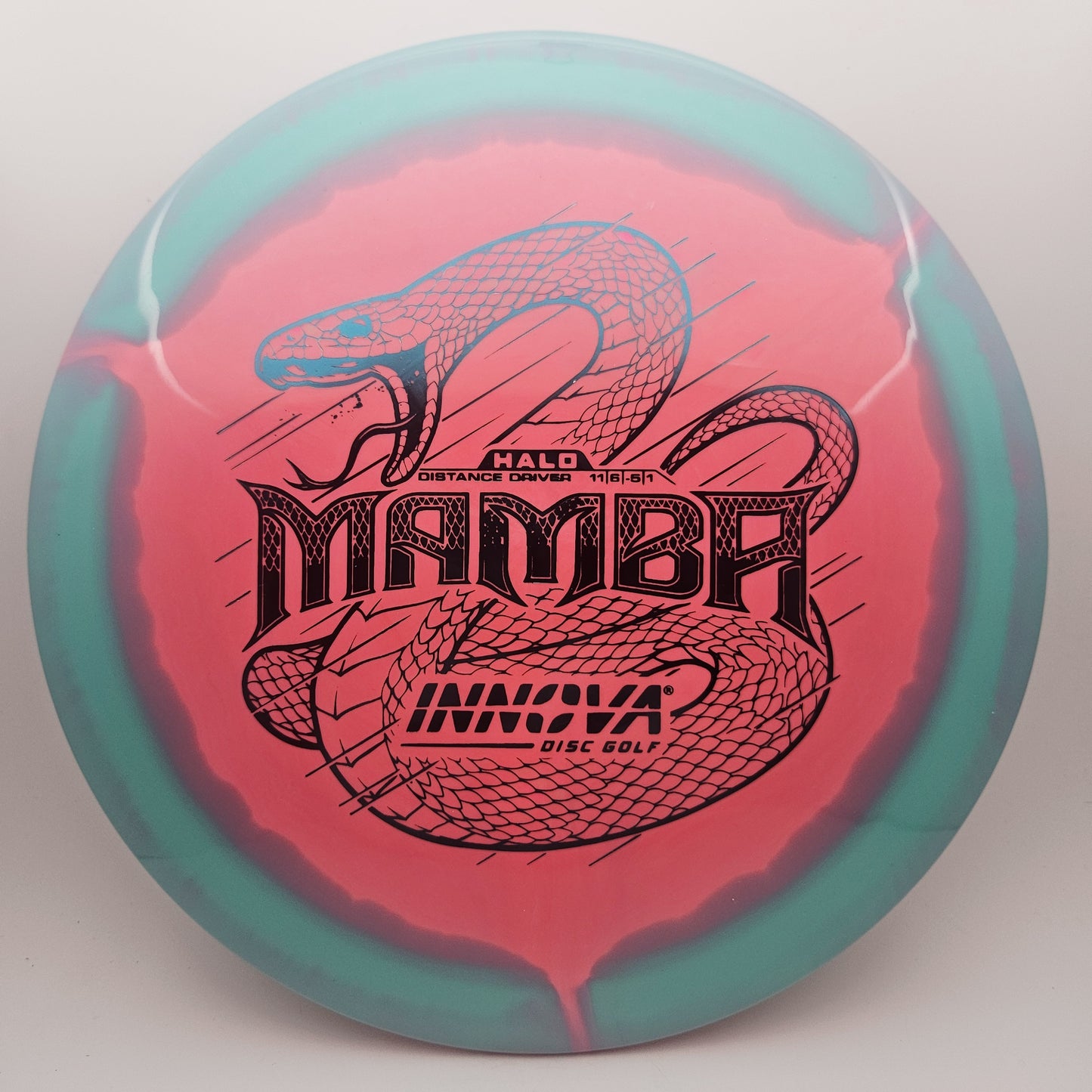 #16148 162g Pink / Teal Halo Star Mamba
